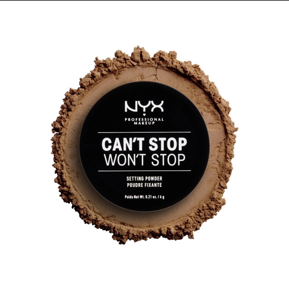 MEDIUM-DEEP | NYX Can't Stop‎ Won't Stop Setting Powder | SEALED NWT